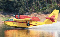 12 yeni Canadair uçağının üretimi başladı