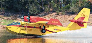 12 yeni Canadair uçağının üretimi başladı