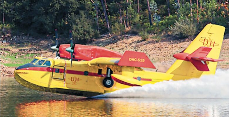 12 yeni Canadair uçağının üretimi başladı