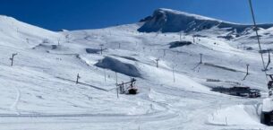 Imathia’da kayıp kayakçı için arama çalışmaları sürüyor