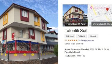 Tefenlili Suit – Denizli Kiralık Apart