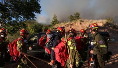 Bu yaz Yunanistan’da yaklaşık 240 yabancı itfaiyeci görevlendirilecek